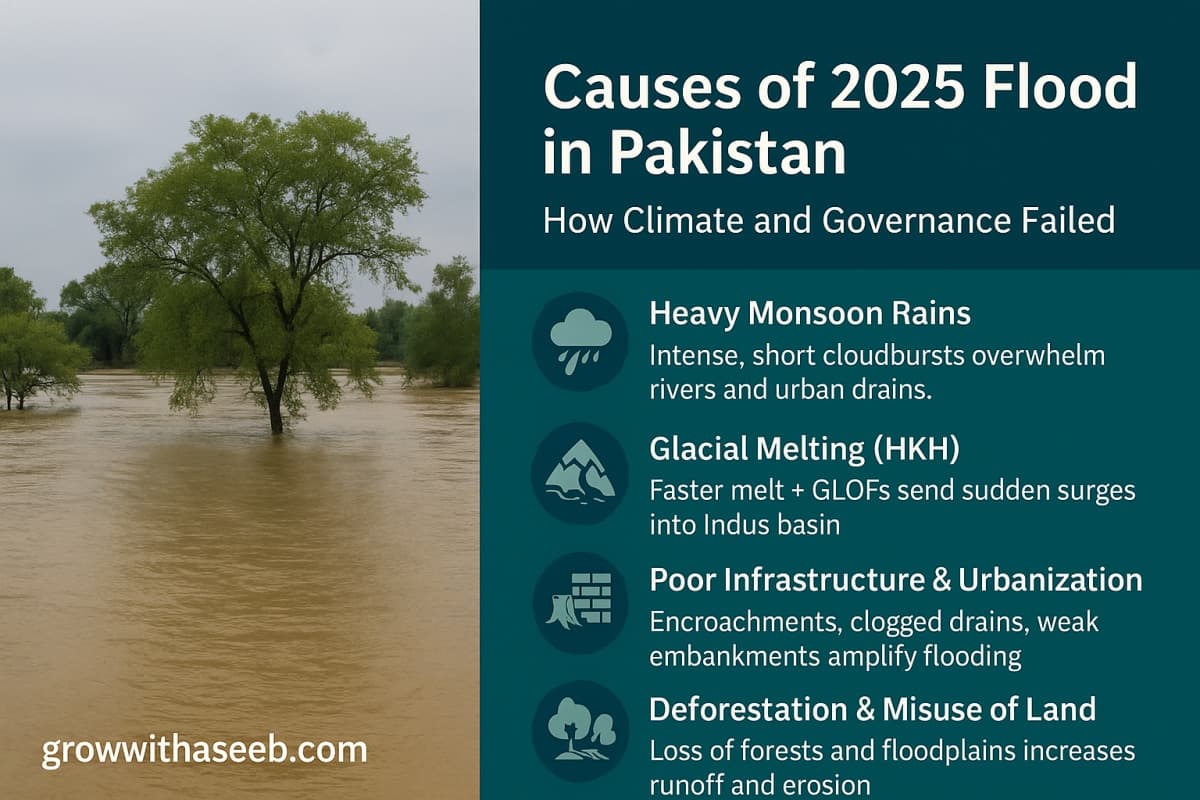 Causes of 2025 Flood in Pakistan: How Climate and Governance Failed