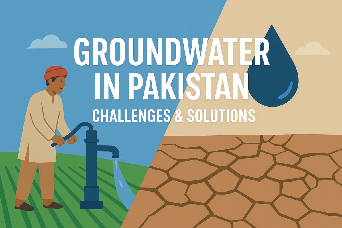 Emerging Challenges of Groundwater in Pakistan and the Way Forward