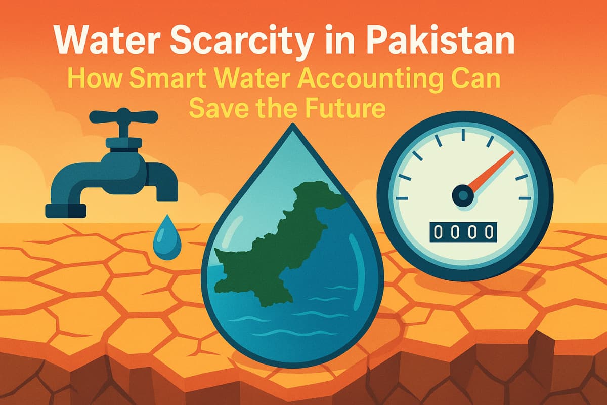Water Scarcity in Pakistan: How Smart Water Accounting Can Save the Future