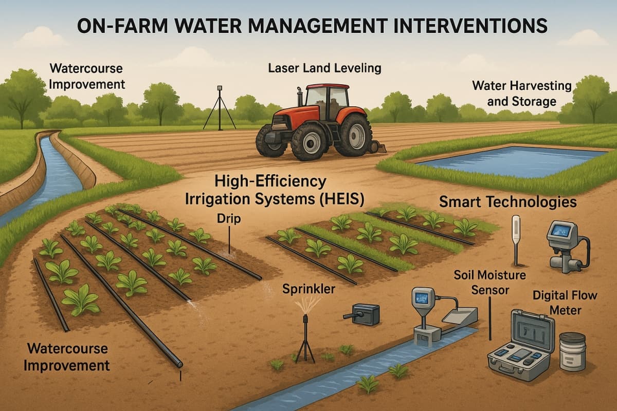 Why On-Farm Water Management Is the Key to Pakistan’s Agricultural Future