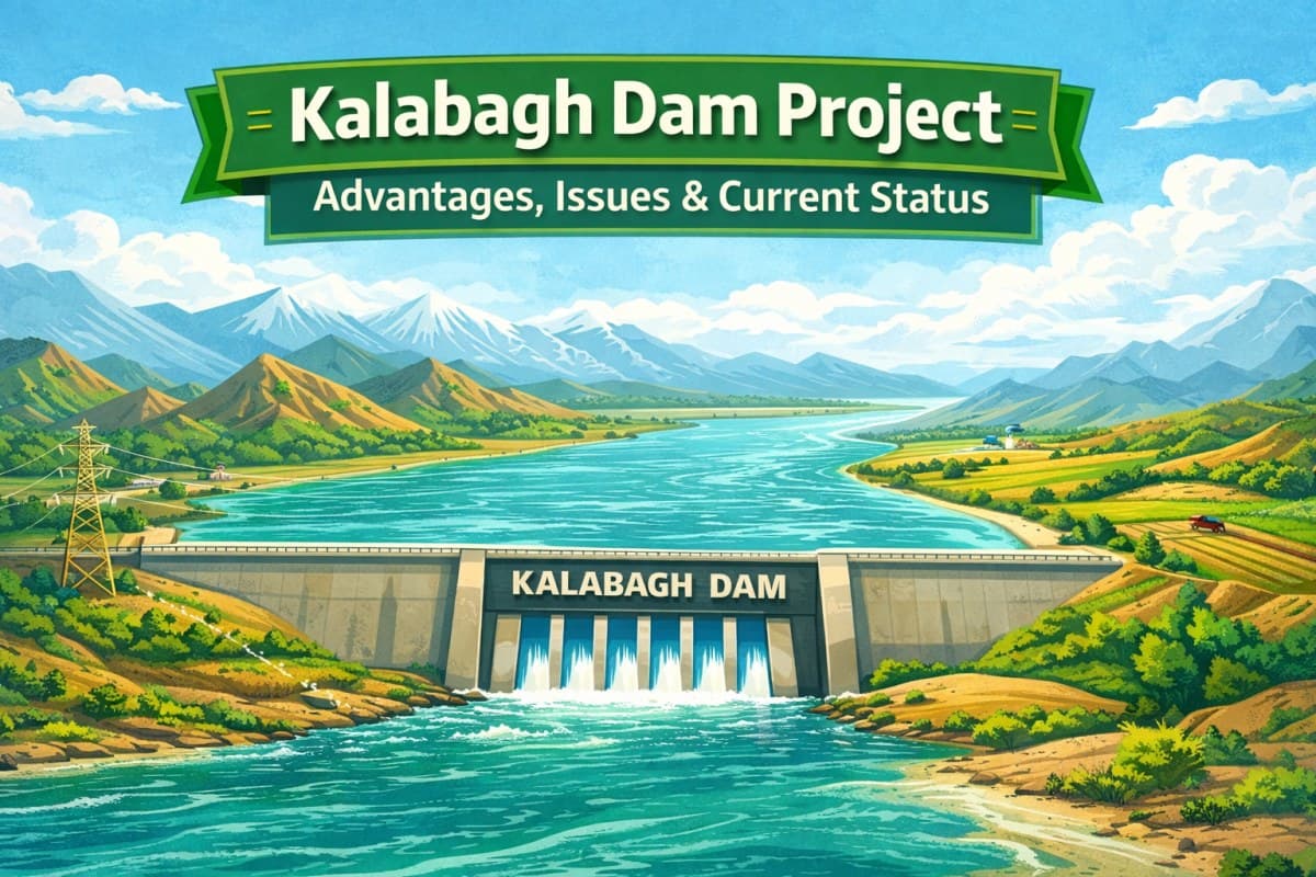 Kalabagh Dam Project: Advantages, Issues & Current Status