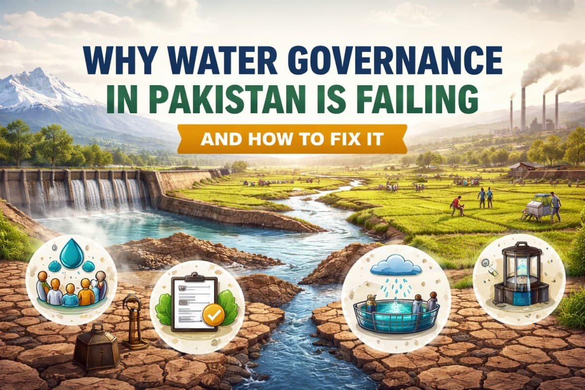 Why Water Governance in Pakistan Is Failing and How to Fix It