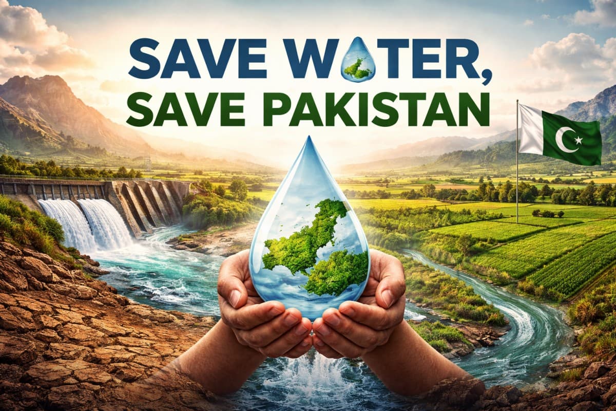 Saving Water, Securing Pakistan: An Urgent Wake-Up Call