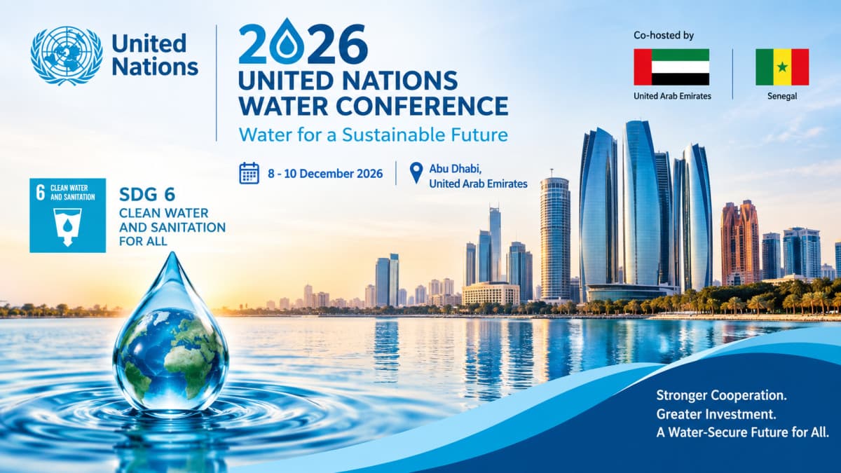 UNITED NATIONS WATER CONFERENCE ABU DHABI 2026